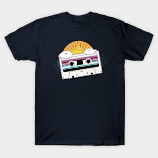 Retro music cassette T-Shirt